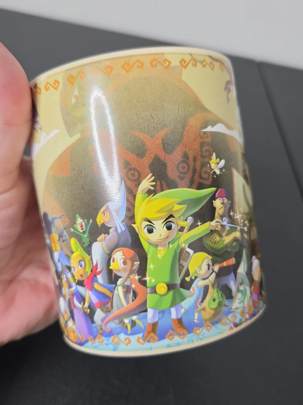 Nintendo The Legend Of Zelda Wind Waker Character Ceramic Mug